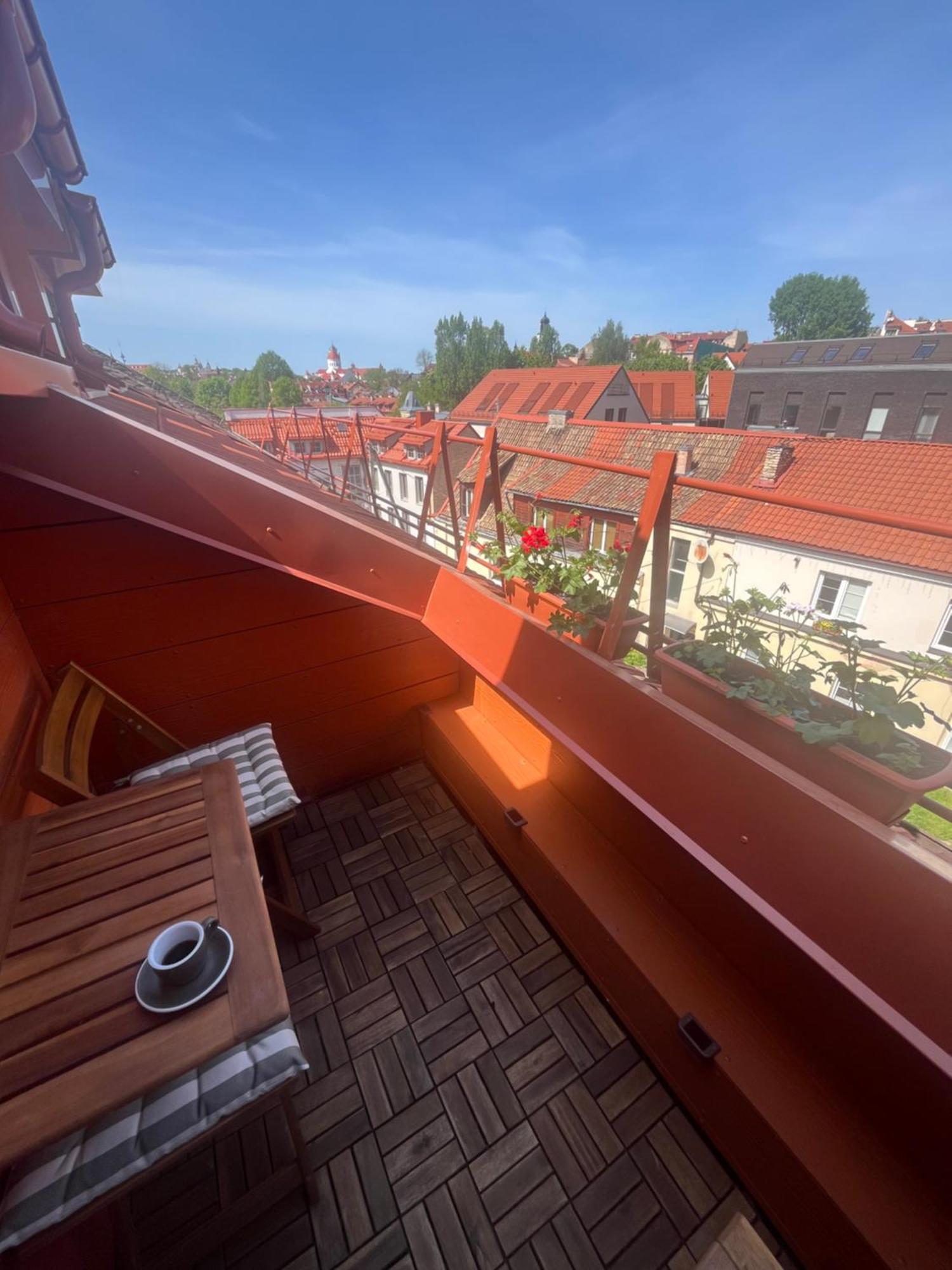 شقة Cozy Penthouse فيلنيوس المظهر الخارجي الصورة